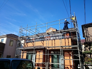 【完工事例】[16.1.14] 藤沢市Ｉ様邸　外壁塗装・屋根塗装・付帯部塗装他工事