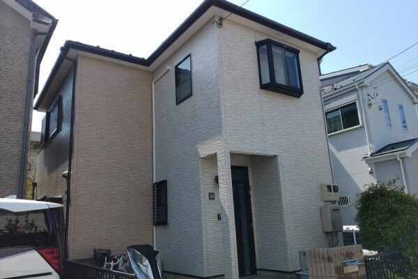 【完工事例】[26.2.10]藤沢市M様邸　外壁塗装・屋根塗装・付帯部塗装・シーリング打ち替え他工事(担当：高橋正広):after