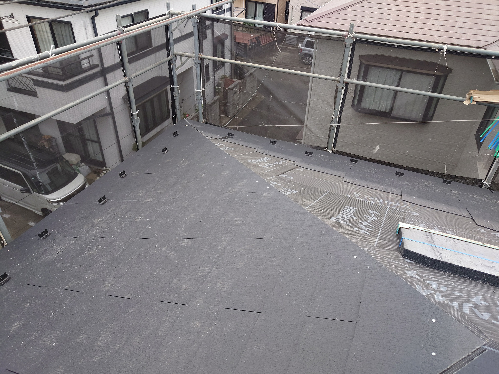 屋根葺き替え工事