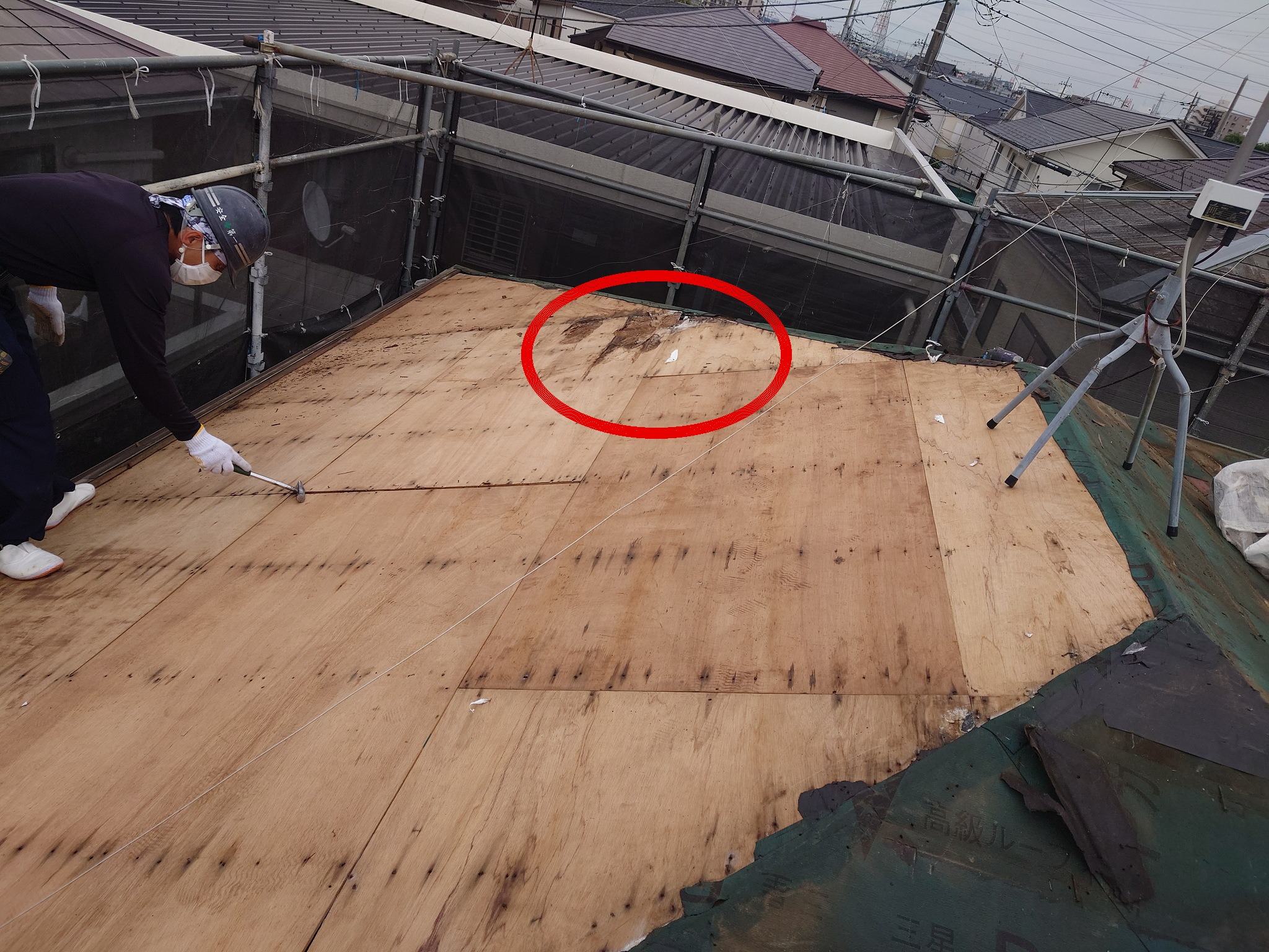 屋根葺き替え工事