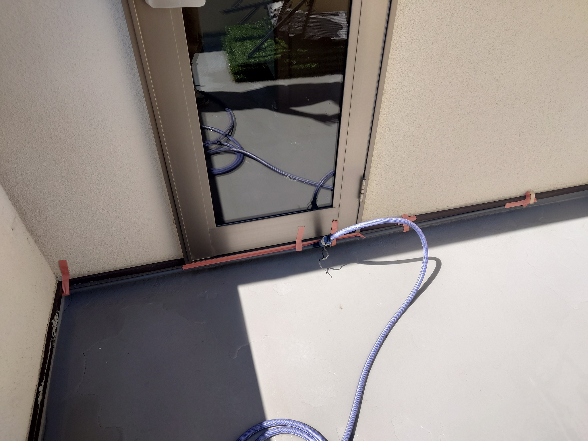 施工後止水確認検査